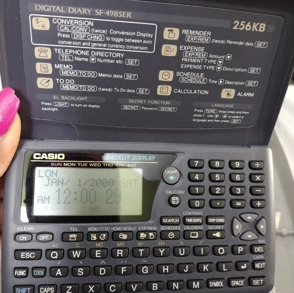 Casio diary - Picture 4 of 4